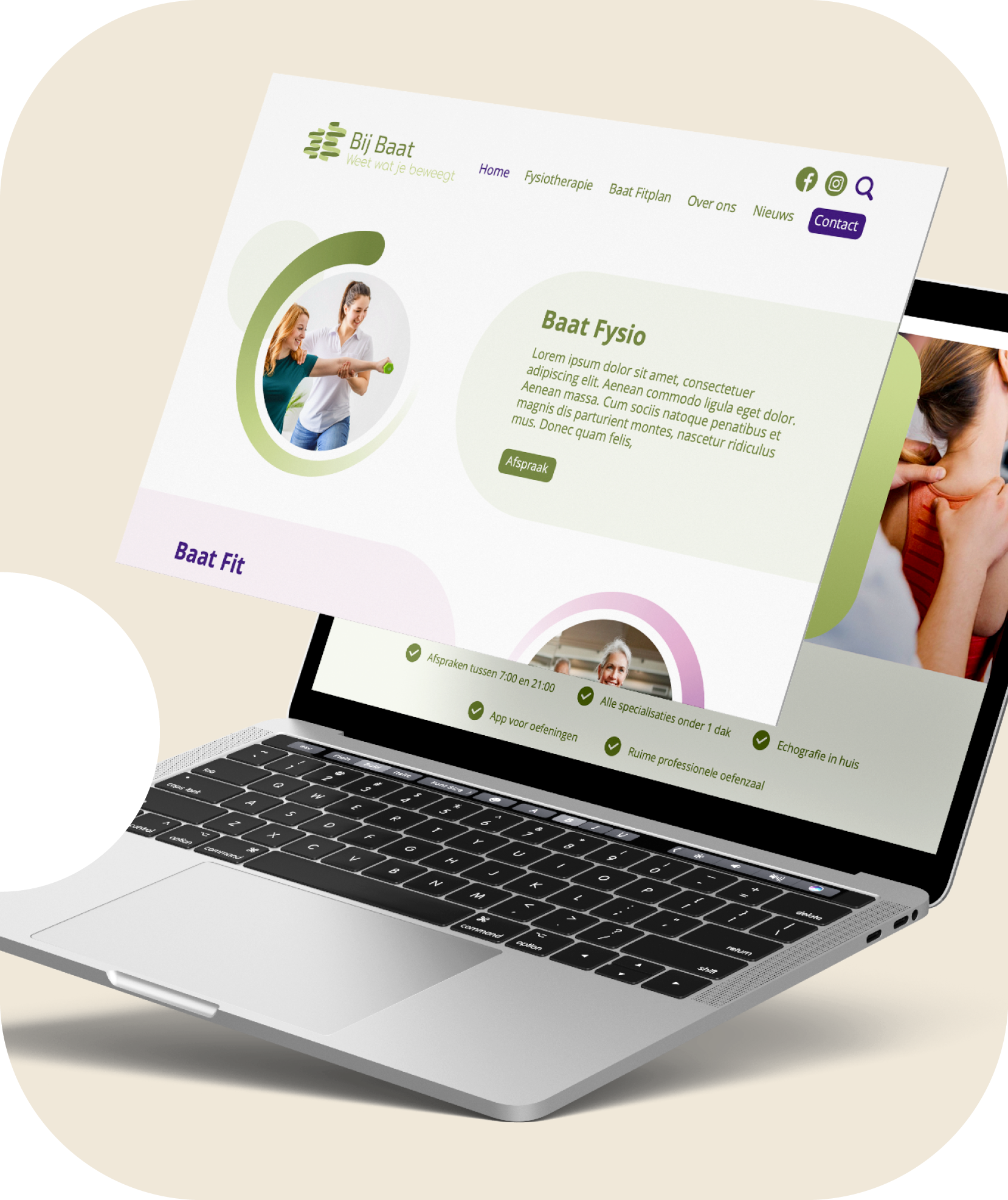 Bij Baat, rebranding en website